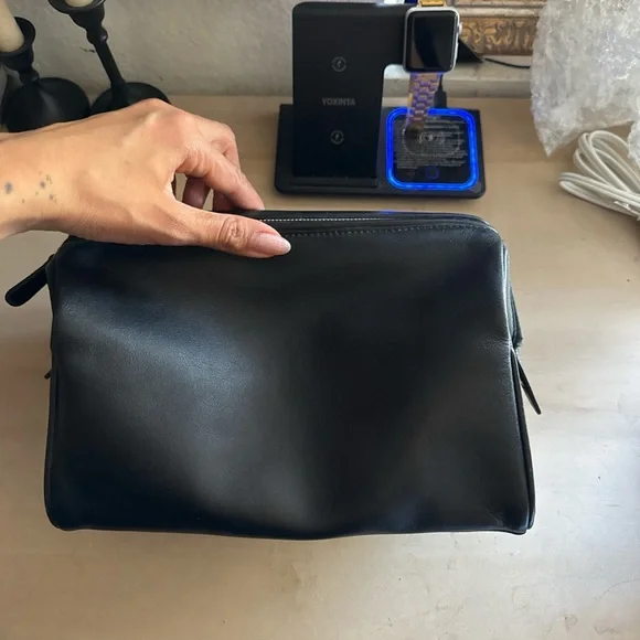 Coach Black Leather Bag - Picture 2 of 4